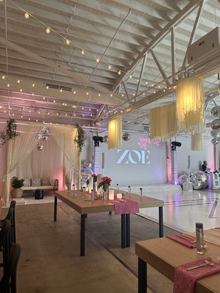 Custom Event Decor Retainer