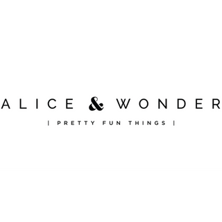 Alice & Wonder logo showcasing their business as a 99 Haus Balloons corporate events client