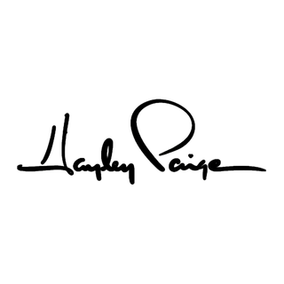 Hayley Paige logo showcasing their business as a 99 Haus Balloons corporate events client