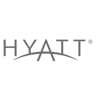 Hyatt logo showcasing their business as a 99 Haus Balloons corporate events client