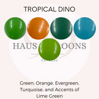 Dino Tabletop With Helium
