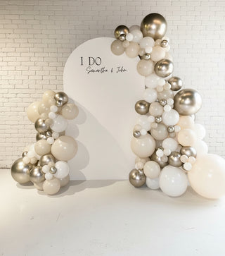 An event backdrop for an engagement part