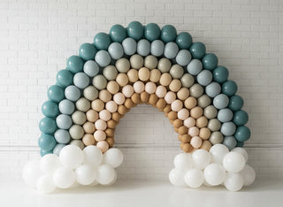 neutral blue rainbow 