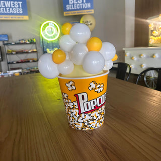 Popcorn Bucket Centerpiece
